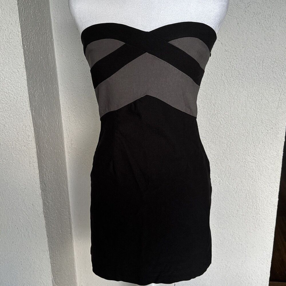 Y2K Vintage Joyce Leslie Tube Top Strapless Made In USA Dress Size Large